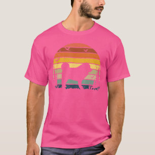 Camiseta Tibetano Mastiff Retro Vintage Mamá Papá Perro