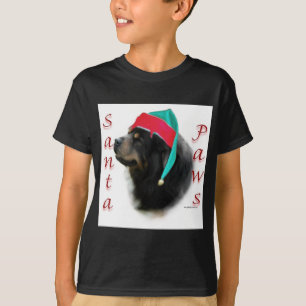 Camiseta Tibetano Mastiff Santa Paws