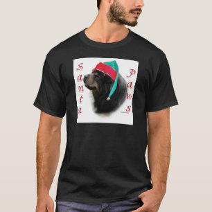Camiseta Tibetano Mastiff Santa Paws