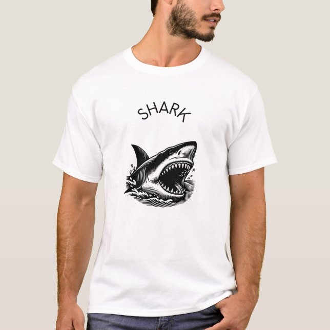 Camiseta tiburón (Anverso)