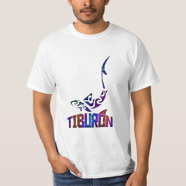 Camiseta Tiburón 8 (Anverso)