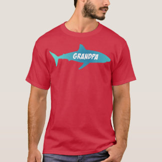 Camiseta Tiburón abuelo de la familia de los tiburones
