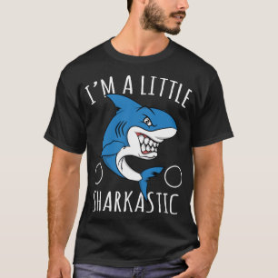 Camiseta Tiburón adora a pín sarcástico un tiburón pequeño