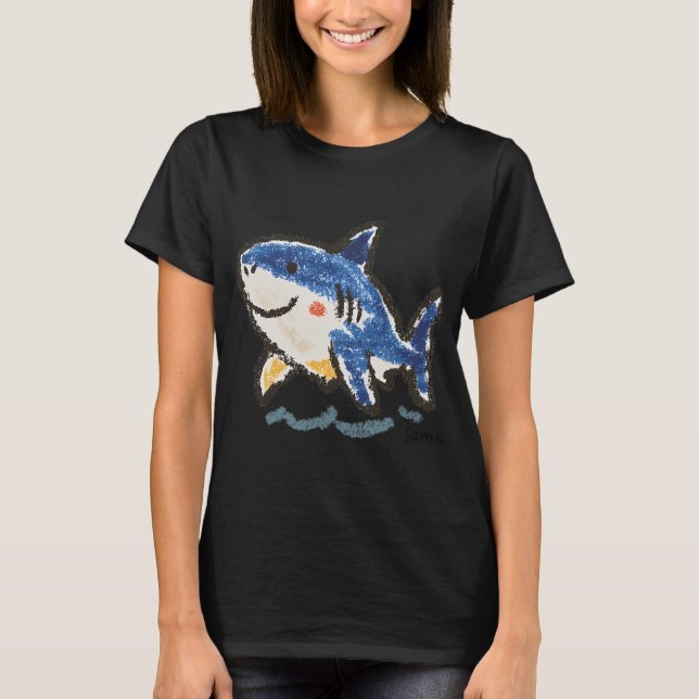 Camiseta Tiburón Adorable (Anverso)
