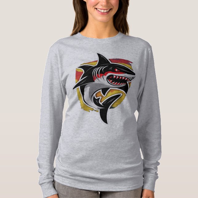 Camiseta Tiburón alemán (Anverso)