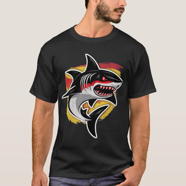 Camiseta Tiburón alemán (Anverso)