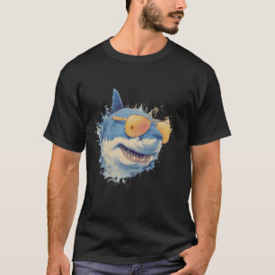 Camiseta Tiburón Animal Gráfico Biología Marina Mar Océano 