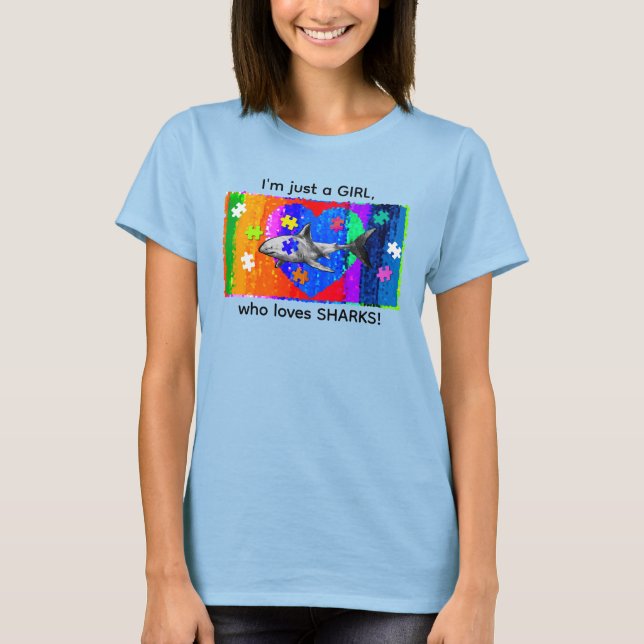 Camiseta Tiburón Autista (Anverso)