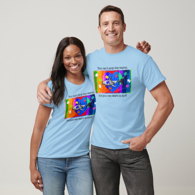 Camiseta Tiburón autista (Unisexo)