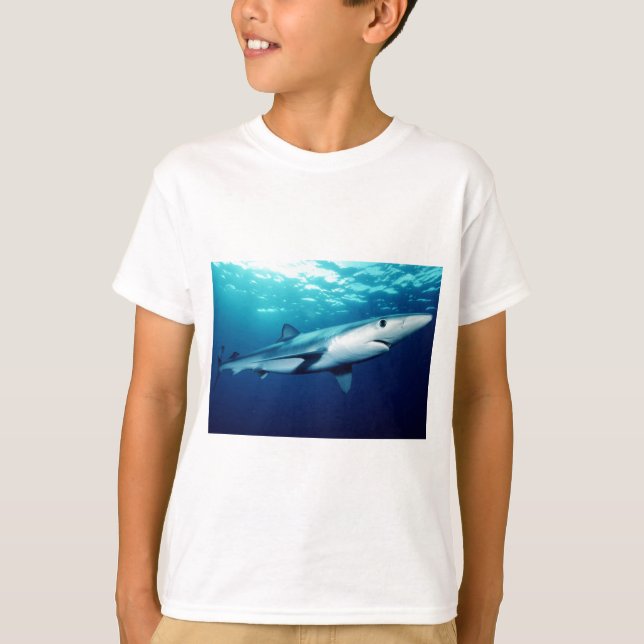 Camiseta Tiburón azul (Anverso)