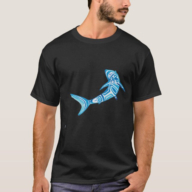 Camiseta Tiburón azul del noroeste (Anverso)