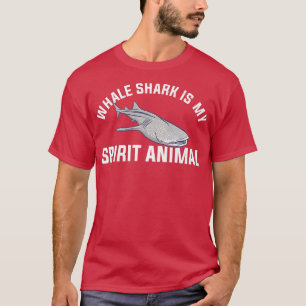 Camiseta Tiburón ballena es mi espíritu Biología marina ani