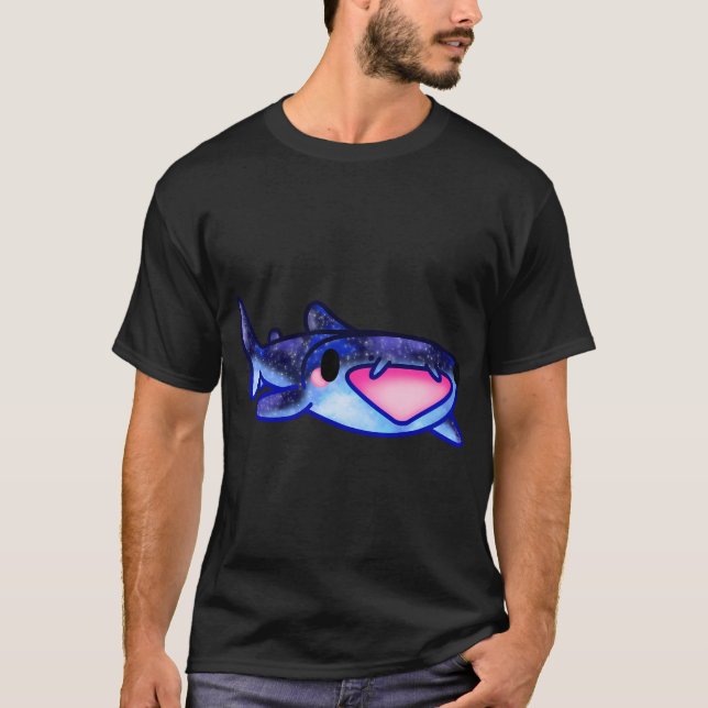 Camiseta Tiburón Ballena Espacial! (Anverso)