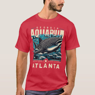 Camiseta Tiburón Ballena Vida Oceánica Atlanta Arte de Recu