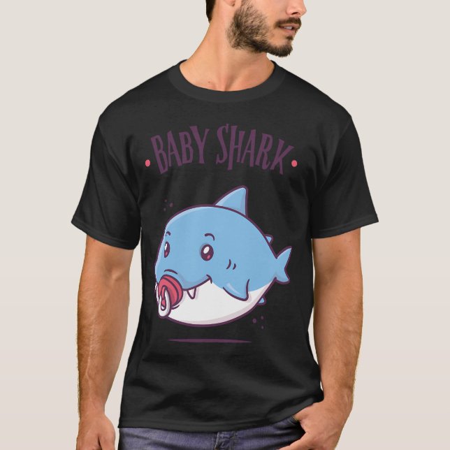 Camiseta Tiburón Bebé (Anverso)