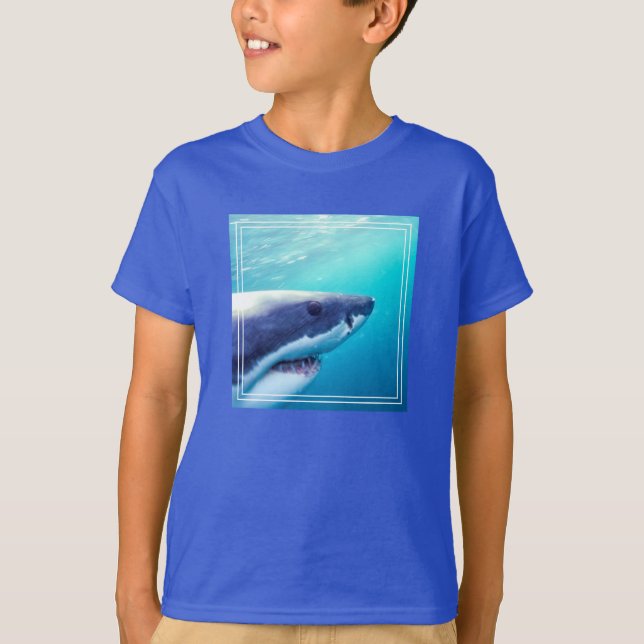 Camiseta Tiburón Blanco | Sudáfrica (Anverso)