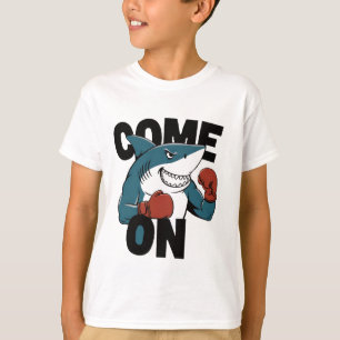Camiseta Tiburón boxeador