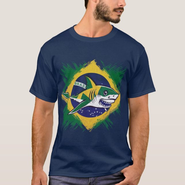 Camiseta Tiburón brasileño (Anverso)