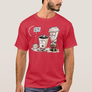 Camiseta Tiburón café