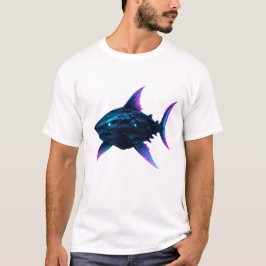 Camiseta Tiburón Cibernético