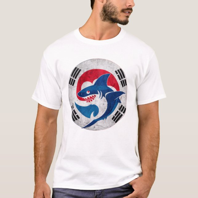 Camiseta Tiburón coreano (Anverso)