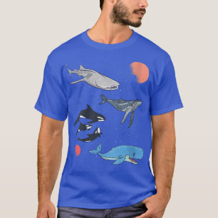Camiseta Tiburón de ballena de galay para mujeres Beluga de