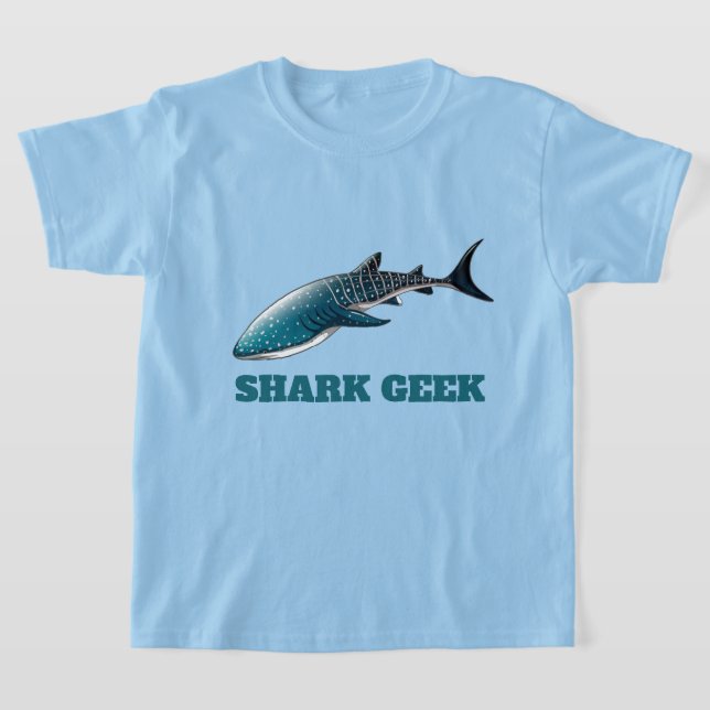Camiseta Tiburón de ballena geek de tiburón (Distribución)