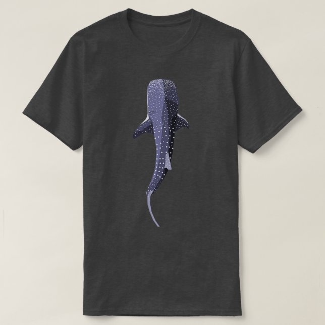 Camiseta Tiburón de ballena vector (Diseño del anverso)