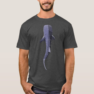 Camiseta Tiburón de ballena vector
