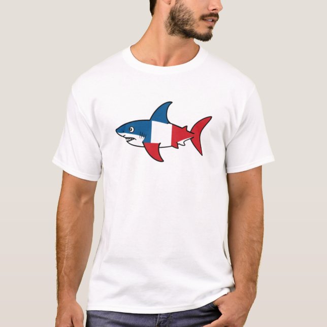 Camiseta Tiburón de Francia (Anverso)