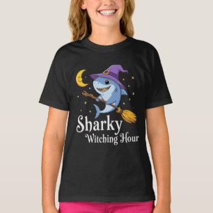 Camiseta Tiburón de Halloween de la Hora de la Testigos de