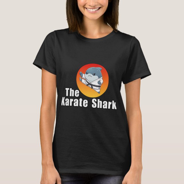 Camiseta Tiburón de Karate (Anverso)
