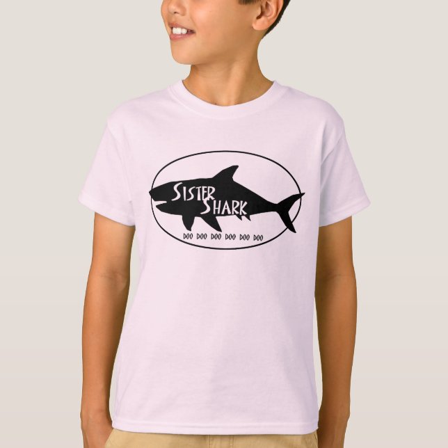 Camiseta Tiburón de la hermana (Anverso)