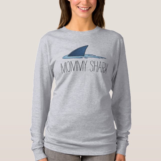 Camiseta Tiburón de la mamá (Anverso)