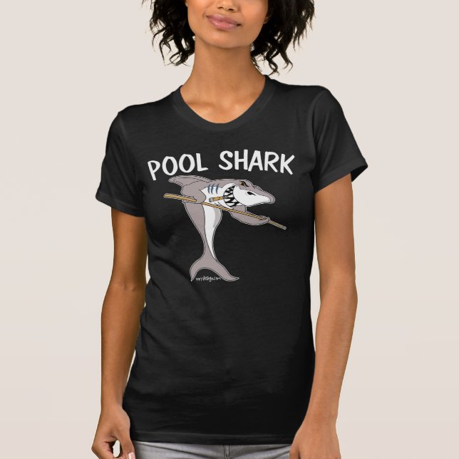 Camiseta Tiburón de la piscina (Anverso)