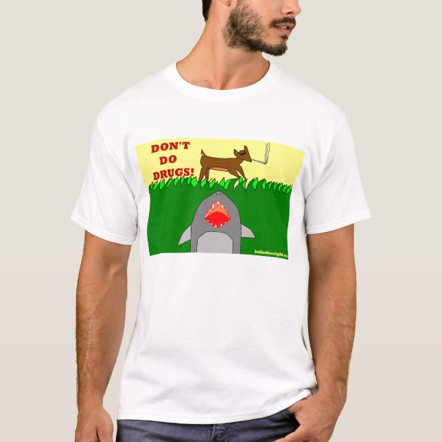 Camiseta tiburón de la tierra (Anverso)