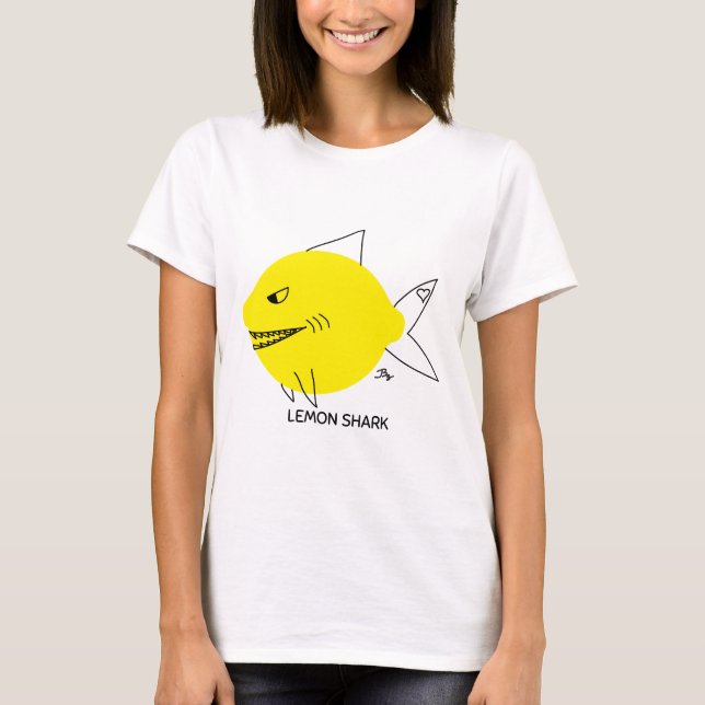 Camiseta Tiburón de limón (Anverso)