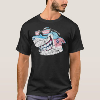 Camiseta Tiburón de orgullo y derechos LGBT transgénero