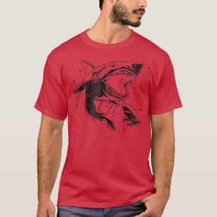 Camiseta Tiburón de pescado tiburón amante tiburón gran tib