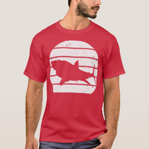 Camiseta Tiburón de pez tiburón adorno gran tiburón blanco