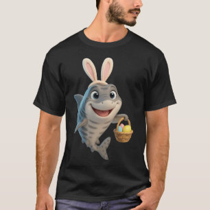Camiseta Tiburón de pijama de Pascua