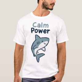 Camiseta Tiburón de Poder Tranquilo