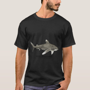 Camiseta TIBURÓN DE PUNTA BLANCA OCEÁNICO-Carcharhinus long