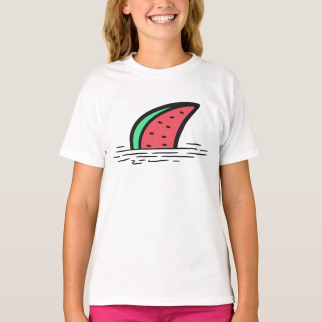 Camiseta Tiburón de sandía (Anverso)