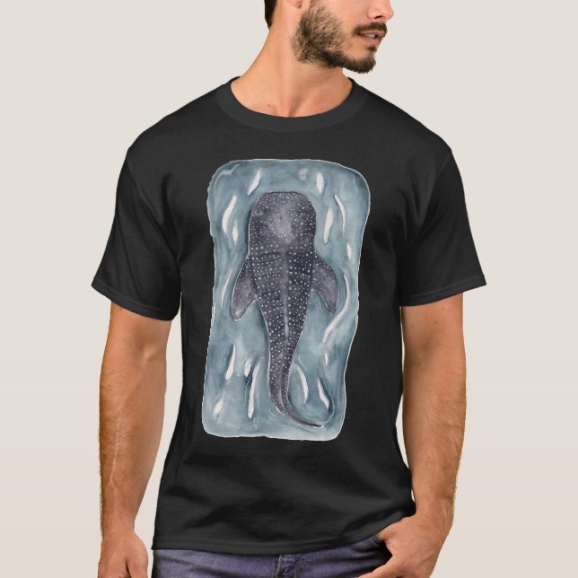 Camiseta Tiburón de una ballena (Anverso)