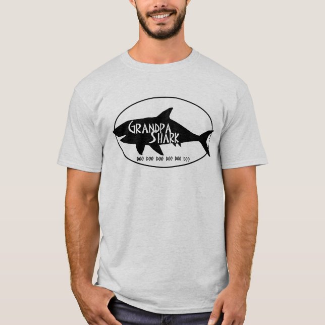 Camiseta Tiburón del abuelo (Anverso)
