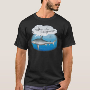 Camiseta tiburón del canto