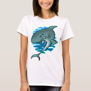 Camiseta Tiburón del dibujo animado