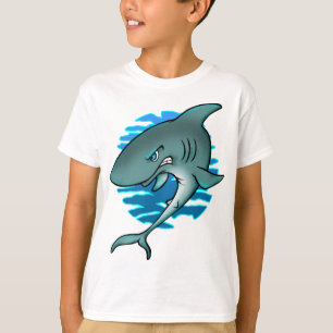Camiseta Tiburón del dibujo animado