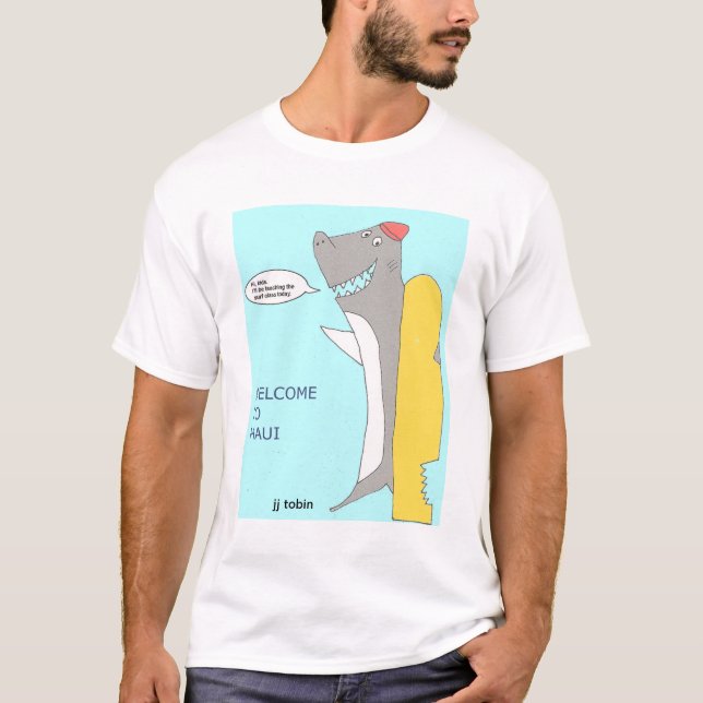 Camiseta Tiburón del instructor de la resaca (Anverso)